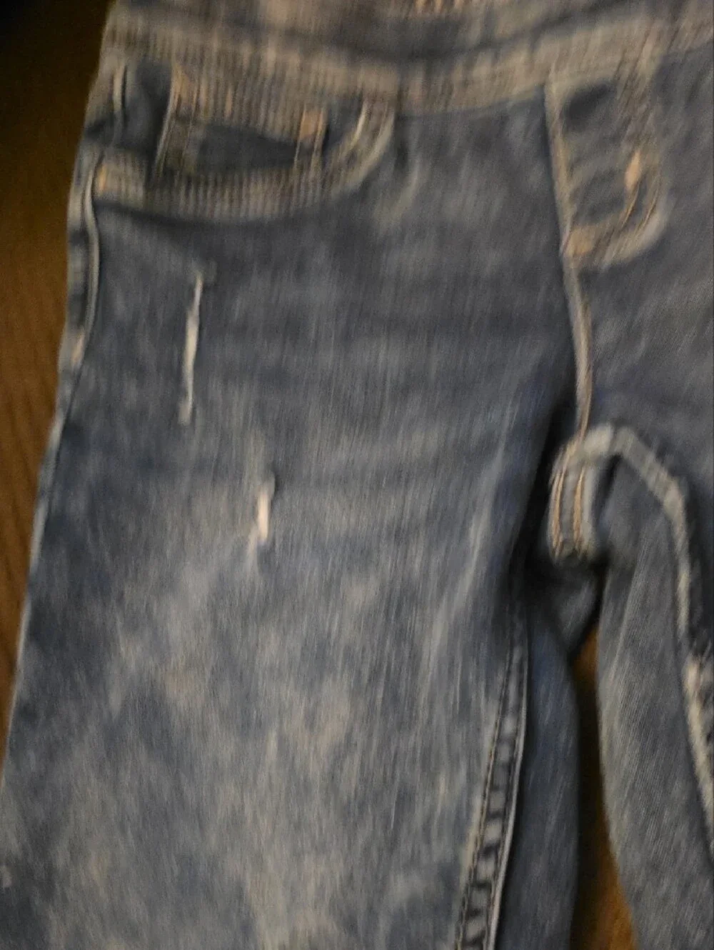 JUSTICE: Girls Blue Washed Skinny Jeans